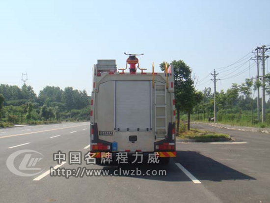 斯太爾單橋泡沫消防車