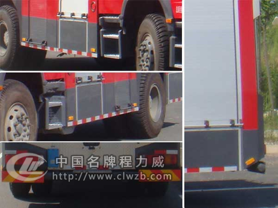 斯太爾單橋泡沫消防車
