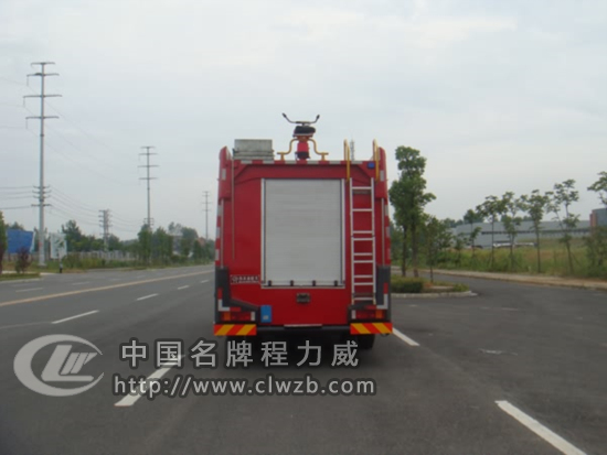 斯太爾單橋水罐消防車