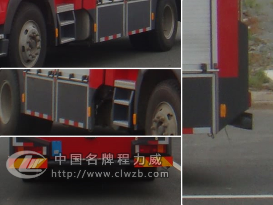 斯太爾單橋水罐消防車