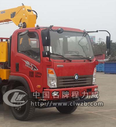 重汽王牌隨車起重運輸車