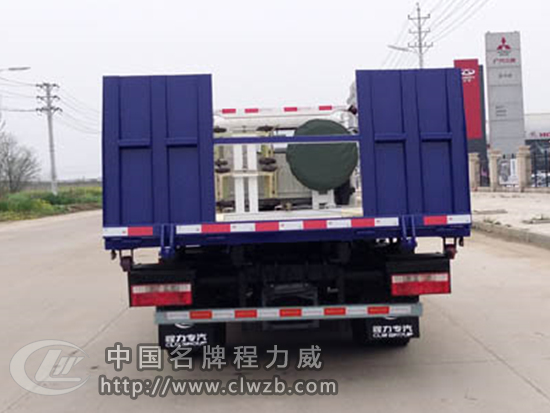 東風(fēng)小凱普特藍(lán)牌平板清障車