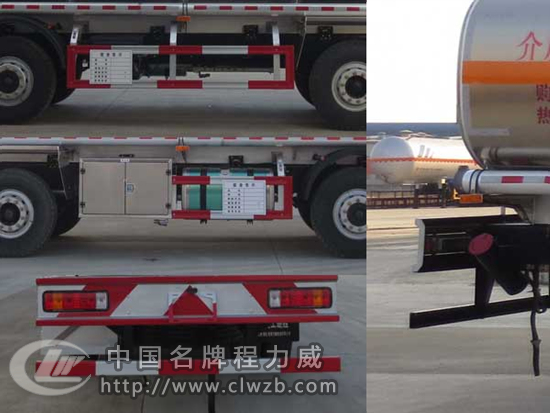 解放牌25.5立方鋁合金運油車
