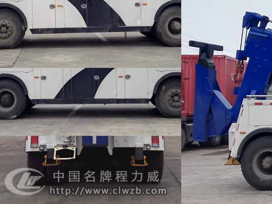 陜汽前四后八清障車