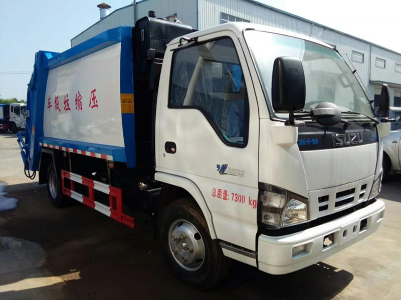 五十鈴4方壓縮式垃圾車