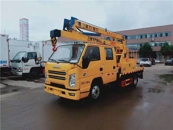藍牌江鈴12米高空作業(yè)車