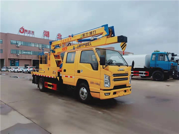 藍牌江鈴12米高空作業(yè)車