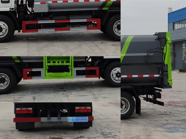 程力牌CL5071ZYS6HQ型壓縮式垃圾車