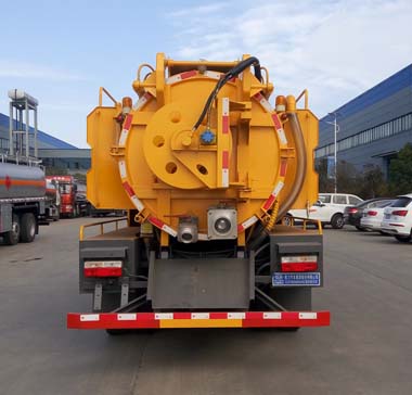 程力牌CL5120GQW6HQ型清洗吸污車