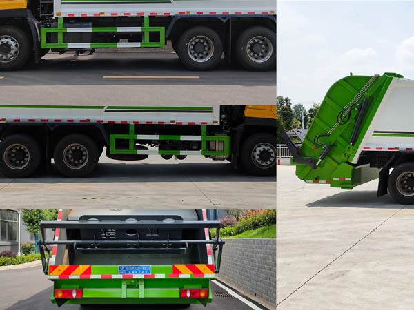 程力威牌CLW5250ZYSD6型壓縮式垃圾車