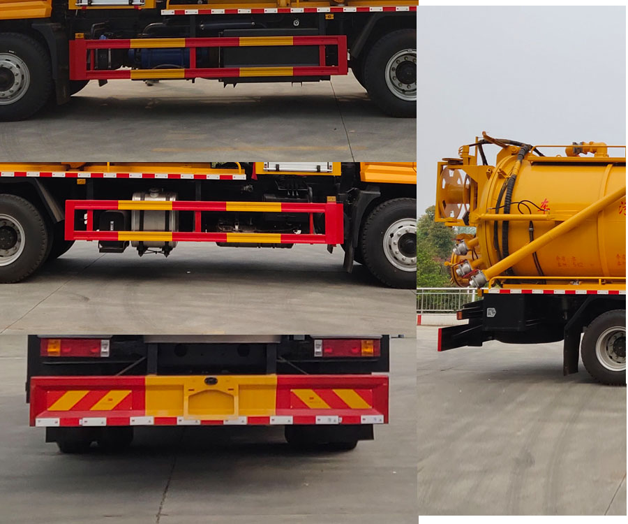 程力牌CL5183GQW6ZH型清洗吸污車