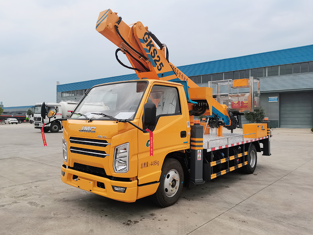 江鈴25米藍(lán)牌高空作業(yè)車